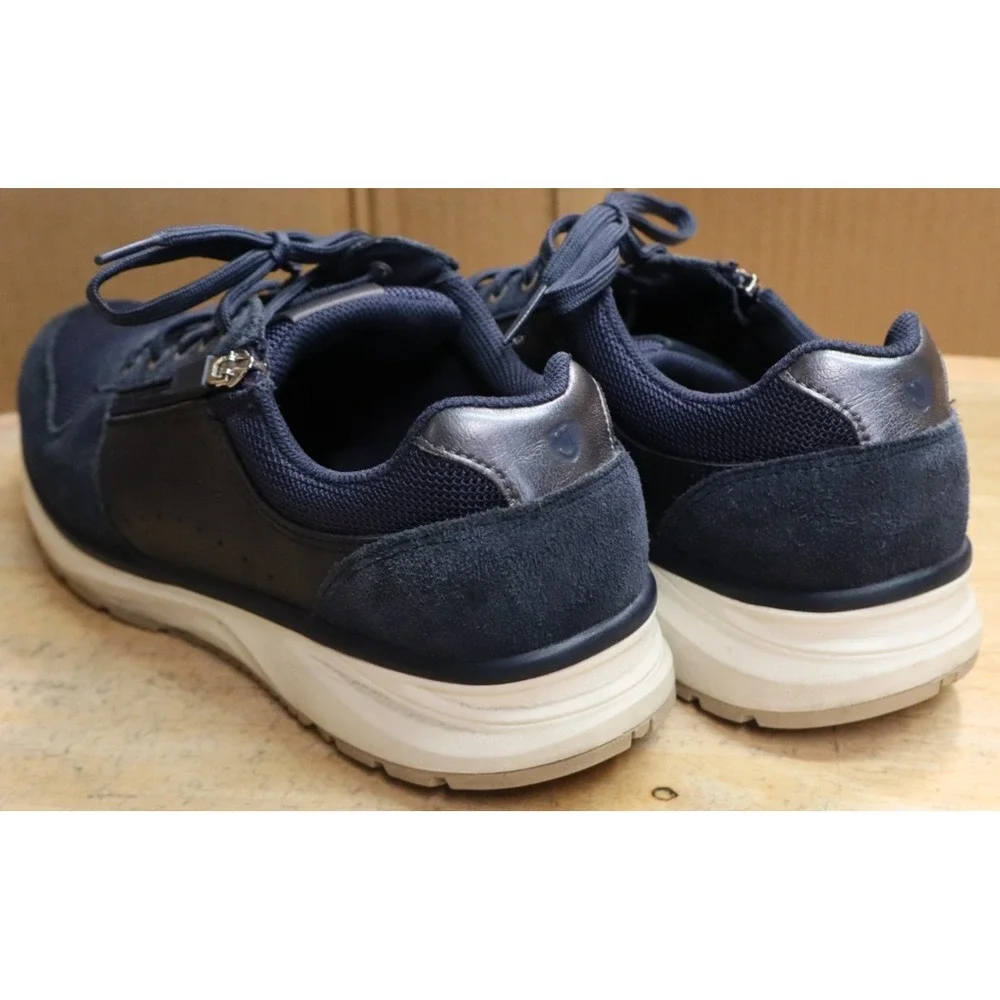 Joya Dynamo Zip Classic W Dark Blue Women's Shoes Sneakers US 10 walking Swiss
